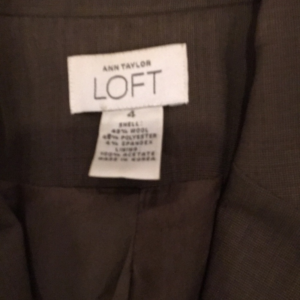 ANN TAYLOR LOFT blazer, EUC - Picture 2 of 4